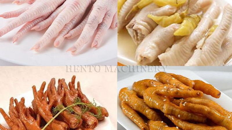 chicken claw cutting machine(001)