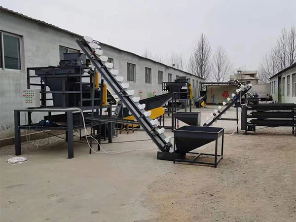 Almond Sheller and Separator Line Almond Sheller and Separator Line